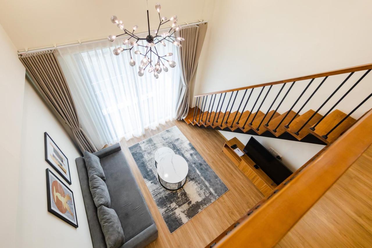 Five Star Westlake 1St-4Th Floors Hotel & Serviced Apartment هانوي المظهر الخارجي الصورة A duplex apartment in the complex